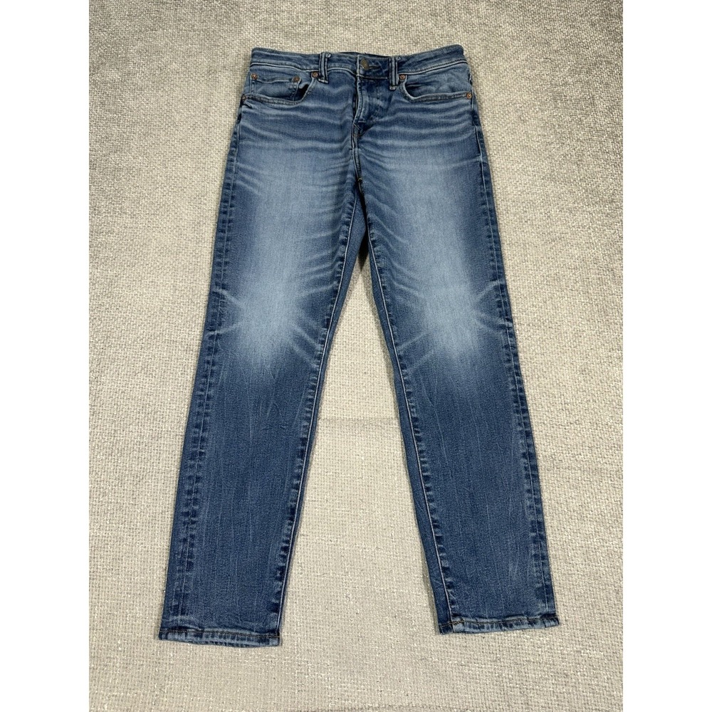 American Eagle Jeans Mens 30x28 Blue Athletic Fit Denim Stretch Airflex+
